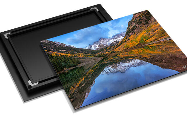 CHROMALUXE FINE ART METAL PRINT - READY TO HANG