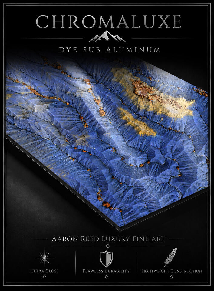 CHROMALUXE METAL FINE ART PRINTS | GALLERY FLOAT