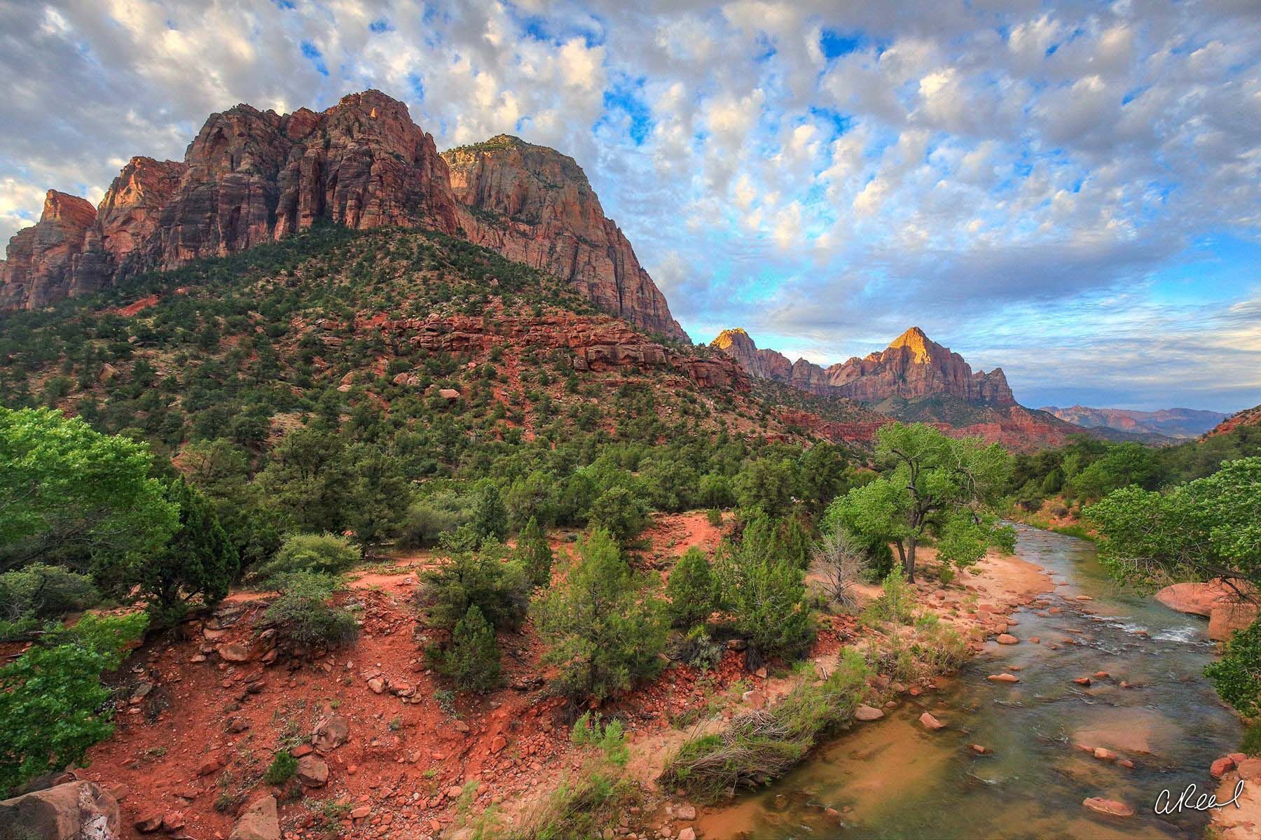 A Place Called Zion photo Zion, National Park, Virgin River, Springdale, Fine Art, Limited Edition, , photo